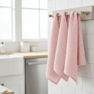 Waffle light rose