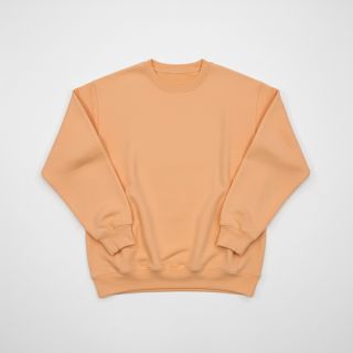 Sweat fabric PREMIUM apricot ice