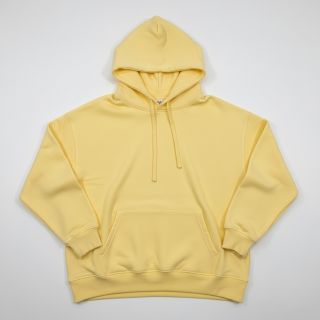 Sweat fabric PREMIUM pale banana