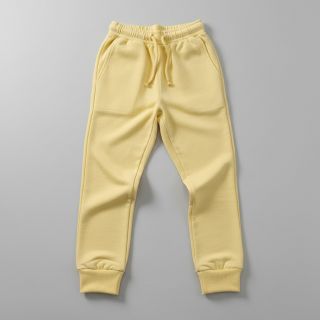 Sweat fabric PREMIUM pale banana