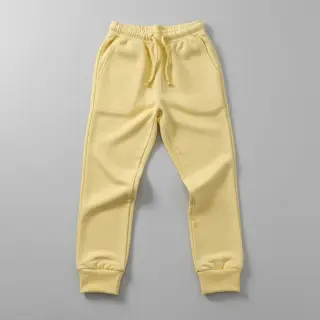 Sweat fabric PREMIUM pale banana