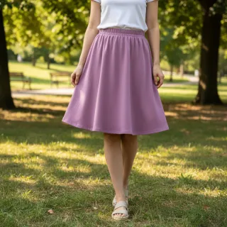 Sweat fabric PREMIUM wistful mauve