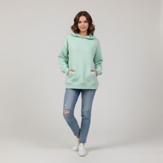 Sweat fabric PREMIUM misty jade