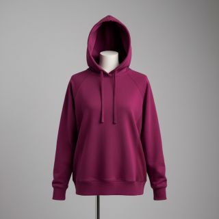 Sweat fabric PREMIUM brown beere