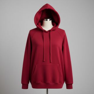 Sweat fabric PREMIUM marlboro red