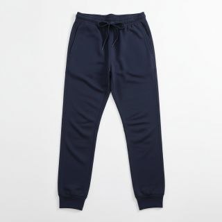 Sweat fabric PREMIUM navy blue