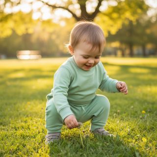 Sweat fabric PREMIUM old green