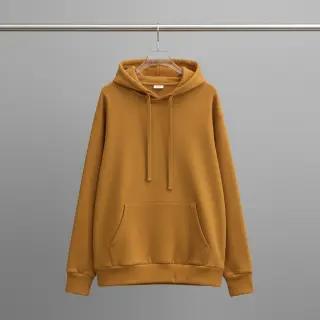 Sweat fabric PREMIUM dark camel
