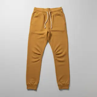 Sweat fabric PREMIUM dark camel
