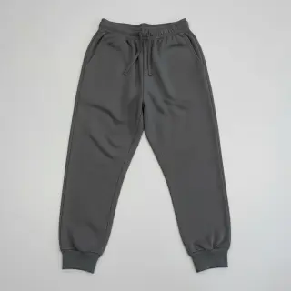 Sweat fabric PREMIUM dark grey