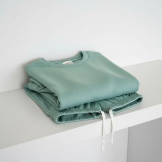 Sweat fabric PREMIUM dark mint