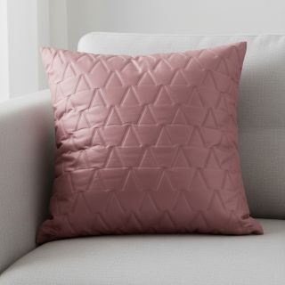 Stepped fabric Triangle rouge