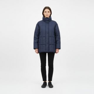 Stepped fabric Classic navy