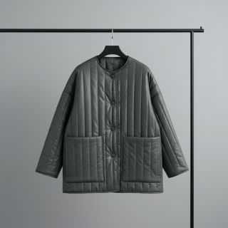 Stepped fabric Classic army green