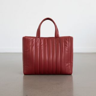 Stepped fabric Classic terracotta