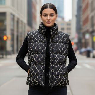 Stepped fabric Cord black