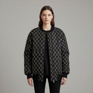 Stepped fabric Cord black