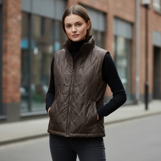 Stepped fabric Triangle taupe