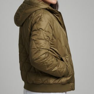 Stepped fabric Triangle olive