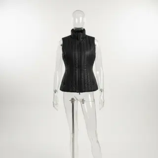 Stepped fabric Classic black
