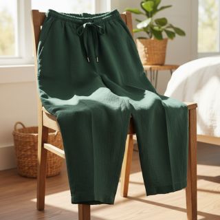 Linen enzyme washed STONEWASHED PREMIUM bottle green