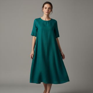 Linen enzyme washed 170 g petrol