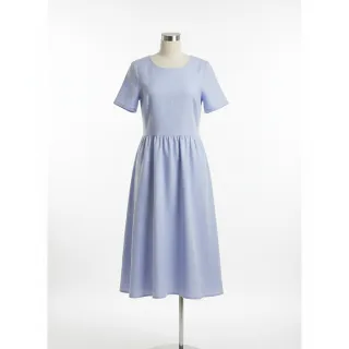 Linen enzyme washed 170 g blue lavender