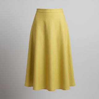 Linen enzyme washed 170 g yellow