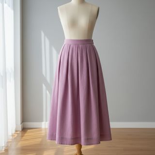 Linen enzyme washed orchid pink