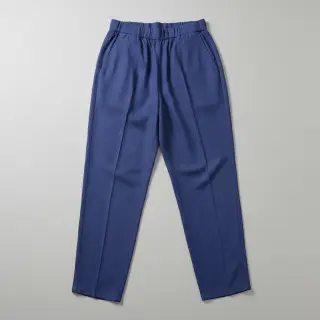 Linen enzyme washed sapphire blue