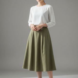 Linen enzyme washed 170 g pickle