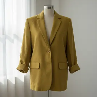 Linen enzyme washed 170 g gold
