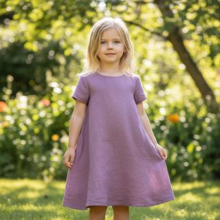 Linen enzyme washed 170 g rouge