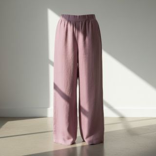 Linen enzyme washed 170 g rouge