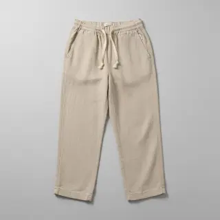 Linen enzyme washed 170 g beige