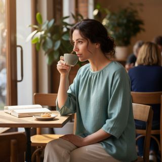 Linen enzyme washed nile