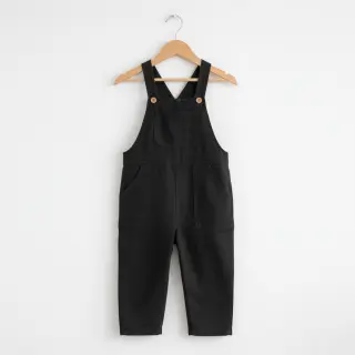 Linen enzyme washed 170 g black