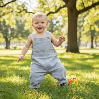 Linen enzyme washed pale grey