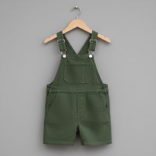 Linen enzyme washed forest green