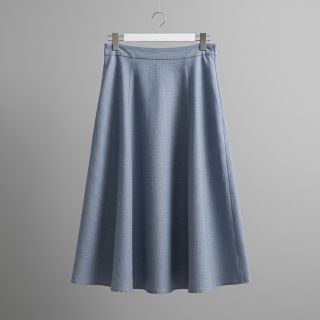 Linen enzyme washed blue shadow