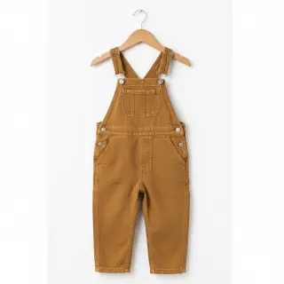 Linen enzyme washed mustard
