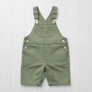 Linen enzyme washed old green
