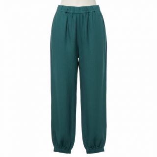 Linen enzyme washed dark cyan