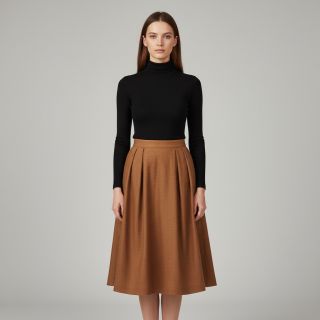 Linen enzyme washed rust