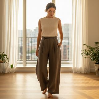 Linen enzyme washed stone