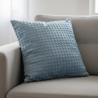 Minky shadow blue