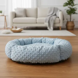Minky baby blue