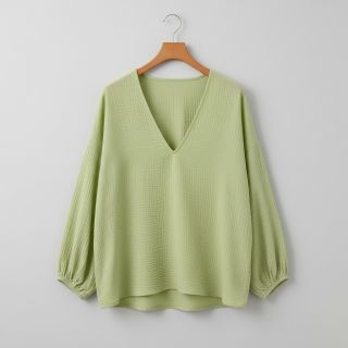 Double gauze/muslin soft green