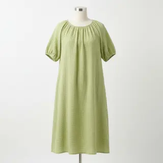Double gauze/muslin soft green