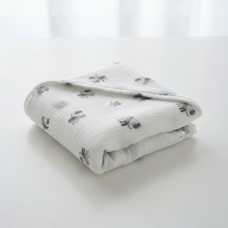 Double gauze/muslin Animals design A digital print ORGANIC